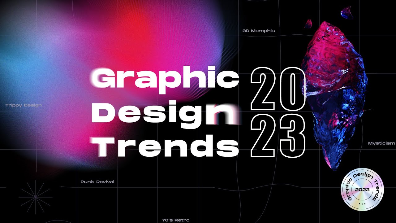 Graphic Design Trends 2023, GRAFISKweb