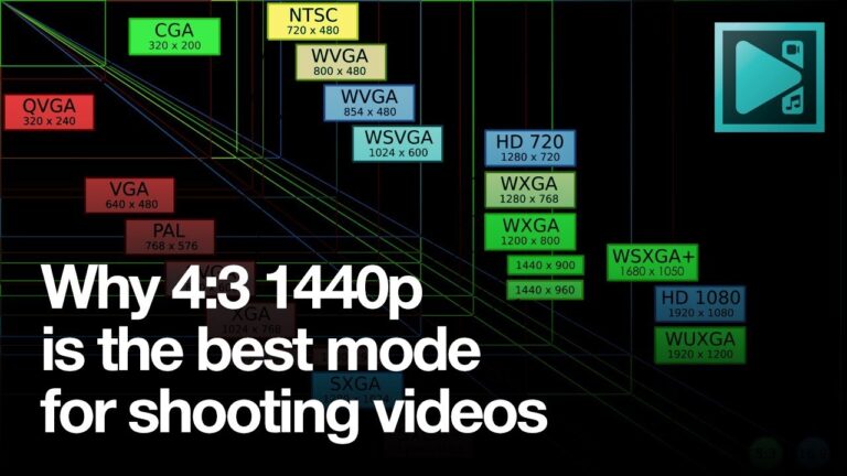 Why you should always shoot videos in 4:3/1440p mode