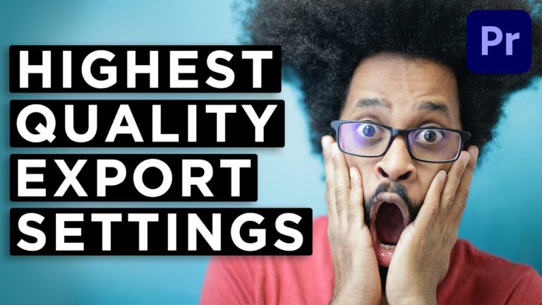 Premiere Pro – Export